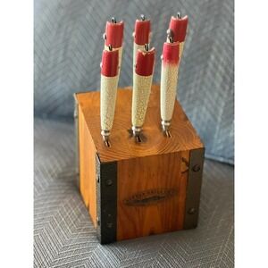 Teton Grill Co Outfitters "fishing lure" Steak Knives 6